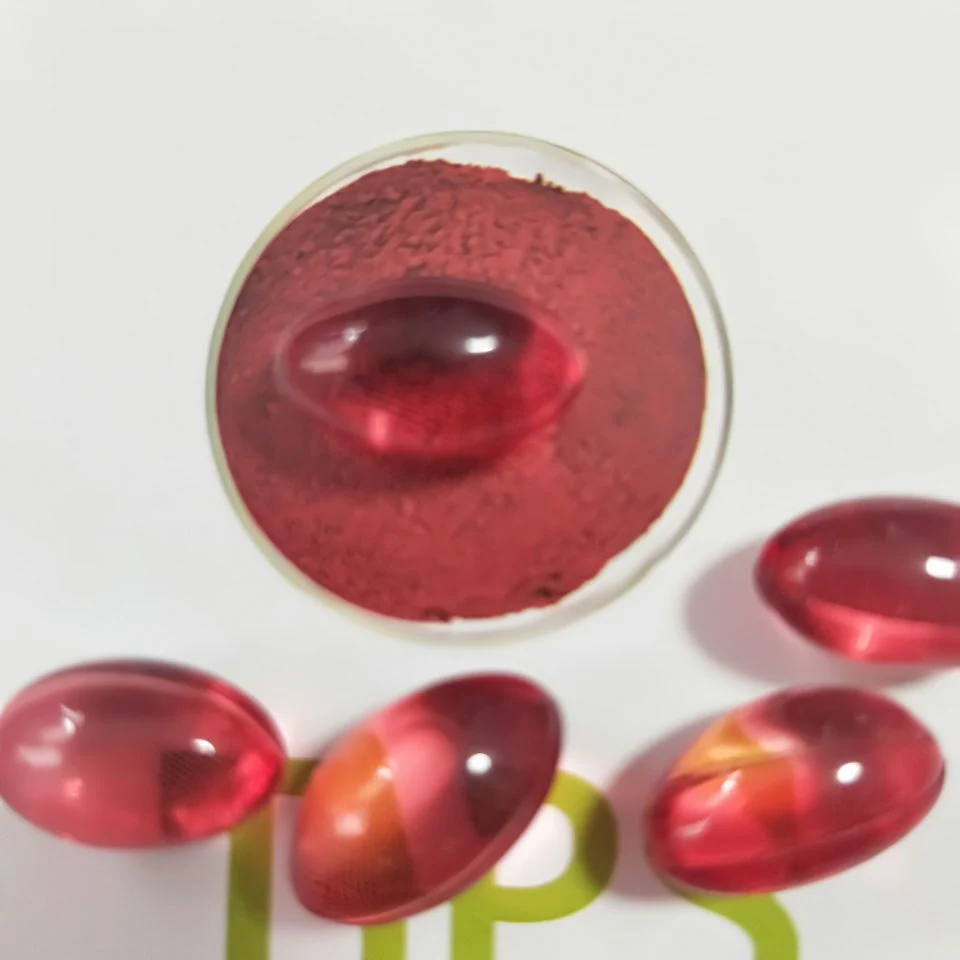 ISO Certified Tomoto Extract Lycopene Antioxidant Softgel Capsule