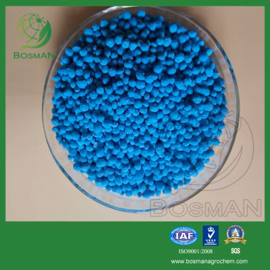 NPK + oligo-éléments à haute teneur en granulés 100% hydrosolubles